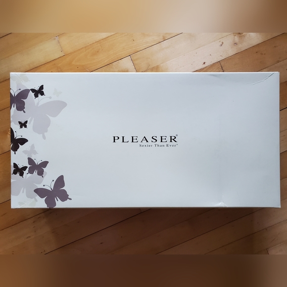 PLEASER ELECTRA-2020 BOOTS BLACK PATENT - Picture 6 of 14